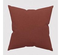 Soleil d'ocre Eclipse, Cojín Decorativo, 45 x 45 cm, Color ladrillo