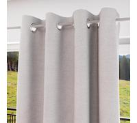 Soleil d'ocre, Eclipse Cortina 100% Opaco, PVC, Blanco, 135x180 cm