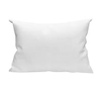 Soleil d'ocre, Funda de Almohada en polialgodón 50 x 75 cm Percale Blanco, Ideal Alquiler vacacional y