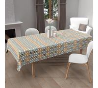 Soleil d'ocre, Mantel Estampado Antimanchas Rectangular 140x300 cm OURANOS