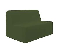 Soleil d'ocre, Panama Funda para Sofa Cama BZ de algodón Verde 120 a 200 cm x 140