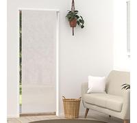 Soleil d'ocre, Visillo Lino para Puerta Ventana 70x200 cm Linen Blanco