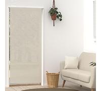 Soleil d'ocre Visillo para Puerta de Ventana Lino, Beige (Crudo), 90 x 200 cm