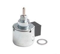Solenoide de apagado de combustible 21188-7002 para Kawasaki FR651V FR691V FH541V - Válvula solenoide de motor robusta de ajuste directo para Cadet para soplador de nieve Murray, plateado