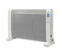 Soler & Palau RADIANT-1505, IP21, para interiores, ideal para pasillos, aplique de pared, color blanco, aluminio, pantalla LCD