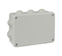 Solera® 153×110×55 mm IP55 Caja de derivación externa estanca IK08 con conos • 616 • Gris • 1 unidad
