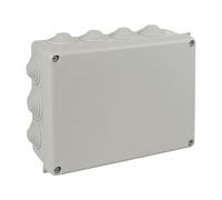 Solera® 220×170×80 mm IP55 Caja de derivación externa estanca IK09 con conos • 686 • Gris • 1 unidad