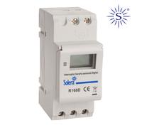 Solera 43018 interruptor horario semanal digital-analógico 230 v blan