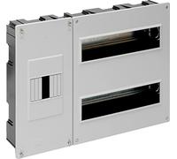 Solera 5203B - Caja icp+distribución hasta 24 elemento caño negro toma blanco