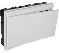 Solera 5203CB - Conjunto caja,tapa,marco y pta blanco.Caja de ICP de 1 a 4 elementos y hasta 63A.De 410x270x68