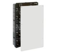 Solera 5503 - Caja empalme y derivación.Instalación empotrada. De 300x500x85. 50 entradas para tubo Ø 40. Tapa tornillos