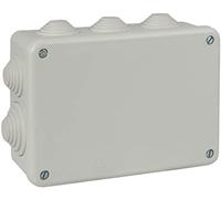 Solera 616 - Caja estanca. Con conos. IP55, IK 07. De 153x110x55. 8 Conos para tubo Ø máximo 25(M25) Gris.