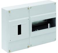 Solera 697 - Caja para ICP y distrib.Superficie.De 277x188x55.Distribución hasta 8 elementos.Marfil.