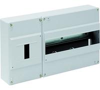 Solera 698 - Caja para ICP y distribución. 348x188x55.Distribución hasta 12 elementos.Color marfil.Superficie.