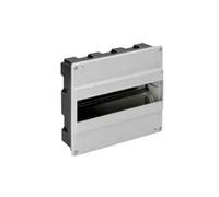 Solera 761 - Caja de distribución. De 230x188x55.10 elementos.Tornillos para precintado.Gris. Empotrar.