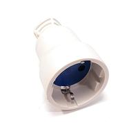 SOLERA Base Aérea Bipolar 16A 250V Caucho Blanco