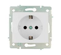 SOLERA BASE BIPOLAR CON T/T LATERAL 16A 250V CON OBTURADOR S.EUROPA
