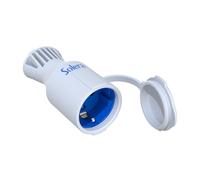 Solera base de enchufe 5707ckb 16 a 250 v con tapa bipolar