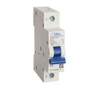 Solera® CBM163 Interruptor Magnetotérmico, C63, 1P, 1M, 6 kA, 63 A • 1 unidad