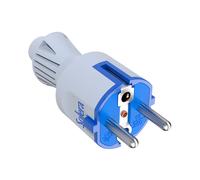 Solera clavija de enchufe 2p+t 706ckb blanco 16 a 250 v