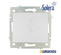 Solera interruptor persiana 10a 25v blanco s.europa