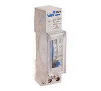 Solera R24 - Interruptores horario, sin reserva. 24h. Analógico. 1 módulo