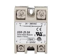 Solid State Relay SSR-50DA SSR-60DA SSR-75DA SSR-90DA SSR-100DA 50A 60A 90A 100A 3-32V to 24-380V AC SSR 50DA 60DA 75DA 100DA(SSR-30DA) Industrial Electrical Relays