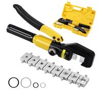 Solidchoice - Alicates de crimpado hidráulico para cables, tipo lateral