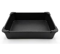Solidchoice - Cacerola de aluminio para parrillas - 22x34 cm