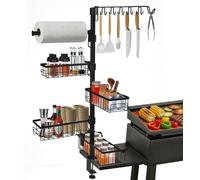 Solidchoice: Carro auxiliar para barbacoas y cocina