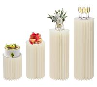 Solidchoice: Columna decorativa plegable para flores, ideal para fiestas y bodas
