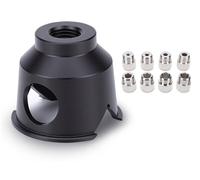 Solidchoice - Guía para perforaciones precisas - Kit de perforación de aluminio para trabajos en madera