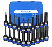 Solidchoice - Juego de 10 puntas hexagonales y Torx