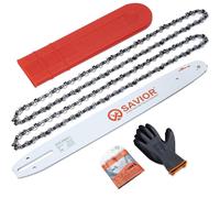 Solidchoice - Juego de 2 cadenas de sierra con sistema de seguridad, 40 cm