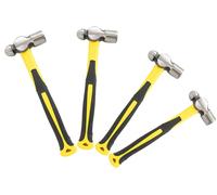 Solidchoice - Juego de 4 martillos de bola con mango antideslizante
