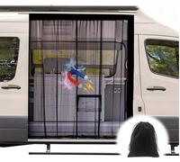 Solidchoice: Malla anti-mosquitos con cierre magnético para Mercedes Sprinter y Ford Transit