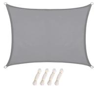 Solidchoice: Manta de sombra impermeable para jardín y balcón