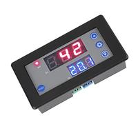Solinder Relé de 12V, Corriente Máxima de 10A | Opciones de temporización, retraso y ciclo, pantalla LED dual, hasta 999 segundos, minutos u horas