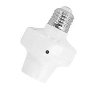 Solinder WiFi E27 Enchufe de Luz Portalámparas Inteligente Control Remoto Inalámbrico para el Hogar Café AC90-250V 6.6x6.6x9.2cm