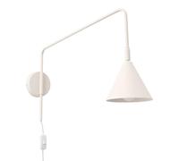 SOLLUX lighting Aplique de interior - Aplique de acero - 1 luz - Bombilla LED - Beige Nox