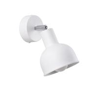 Sollux Lighting Lámpara de pared Elba SL.1313 E27 1x15W metal Blanco Ø19 cm