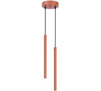 Sollux Lighting Arche lámpara colgante 2x8 W rojo SL.2040