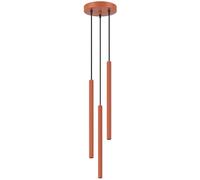 Sollux Lighting Arche lámpara colgante 3x8 W rojo SL.2041
