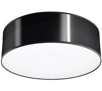 Sollux Lighting Arena plafón 1x60 W negro SL.0127