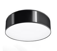 Sollux Lighting Arena plafón 2x60 W negro SL.0121