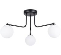 Sollux Lighting Astral lámpara de techo 3x8 W blanco-negro SL.1662
