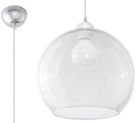 Sollux Lighting Ball lámpara colgante 1x60 W transparente SL.0248