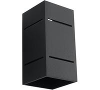 Sollux Lighting Blocco lámpara de pared 1x40 W negro SL.0478