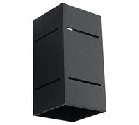 Sollux Lighting Blocco lámpara de pared 1x40 W negro SL.0478