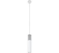 Sollux Lighting lámpara colgante Borgio SL.0647 1x40 W blanco-hormigón